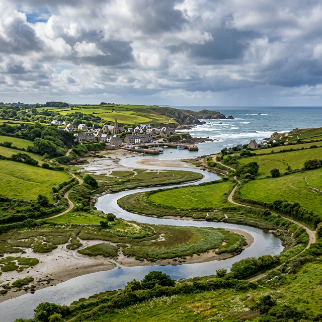 Cours d'eau et estuaire de la façade atlantique dans le Vienne